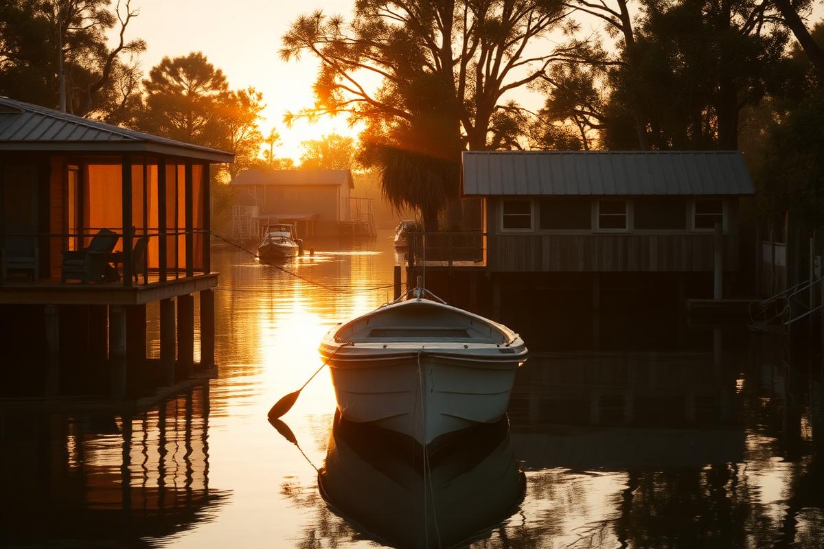 Illustrative demo fishing-property image